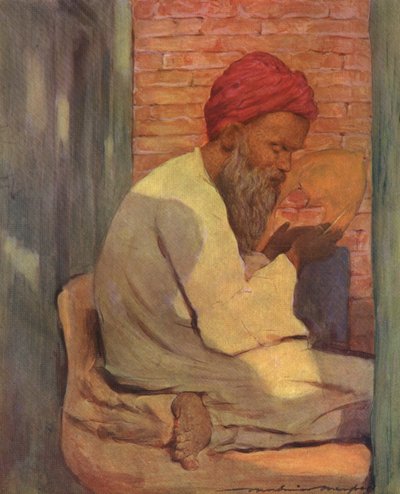 Indian slipper-maker by Mortimer Ludington Menpes